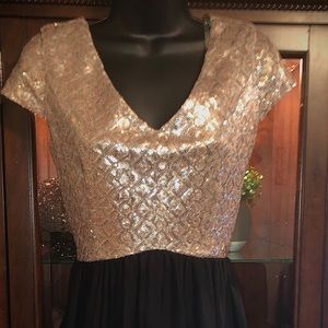 Sequined top dress